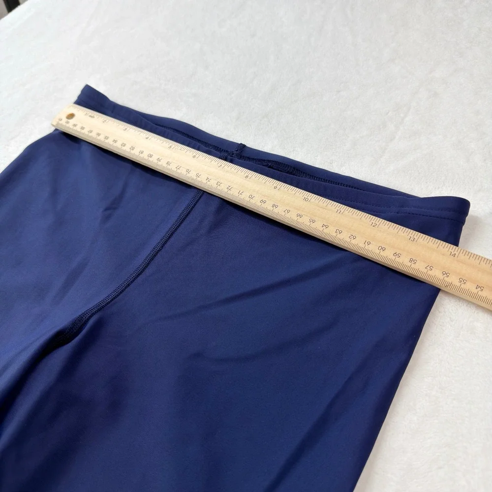 Speedo Jammer Swim Shorts Mens 34 Navy Blue Good Athletic‎ Compression Training